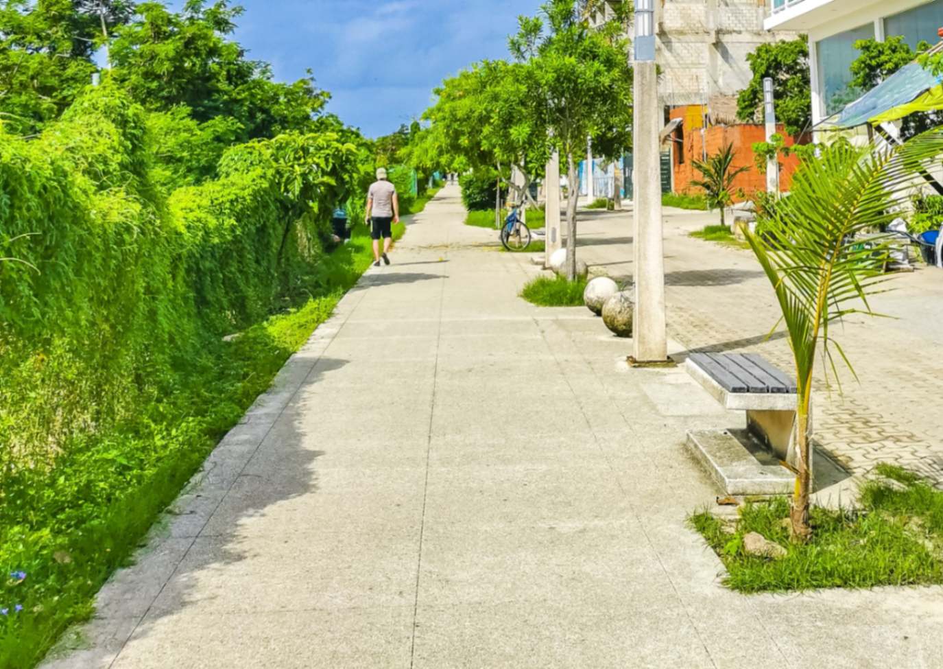 Build a hotel complex construction sites Playa del Carmen Mexico.